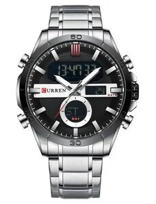 Pánske hodinky CURREN 8384 (zc023a) - DUAL TIME + krabička