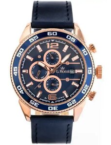 Pánske hodinky GINO ROSSI E7131A-6F3 - EXCLUSIVE (zg287d) + krabička