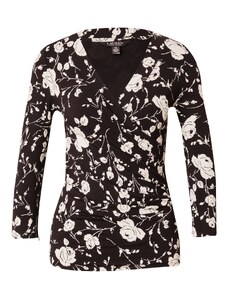 Lauren Ralph Lauren Tričko 'ALAYJA' krémová / čierna