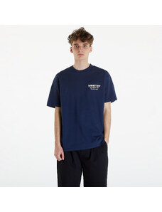 Pánske tričko Carhartt WIP Short Sleeve Less Troubles T-Shirt UNISEX Blue/ Wax