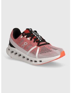 Bežecké topánky On-running Cloudsurfer červená farba