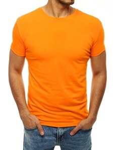 Dstreet Jedinečne oranžové pánske tričko