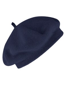 Fiebig - Headwear since 1903 Bavlnený letný tmavo modrý baret dámsky - Flora