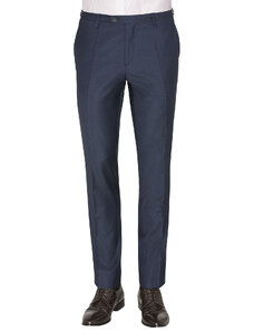 Club of Gents Pánske vlnené oblekové nohavice Savile Row by CG slim fit