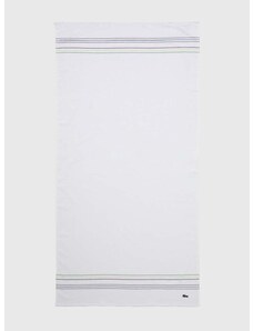 Uterák Lacoste L Timeless Blanc 70 x 140 cm