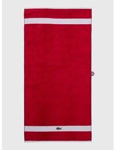 Bavlnený uterák Lacoste L Casual Rouge 70 x 140 cm