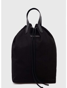 Bavlnená taška Emporio Armani 0 čierna farba, Y4Q365 YQ36E