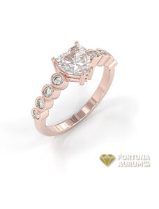 Dámsky prsteň, ružové zlato 22178/RXx