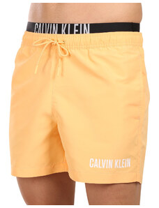 Pánske plavky Calvin Klein oranžové (KM0KM00992-SAN)
