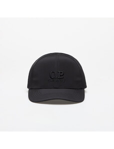 Šiltovka C.P. Company Chrome-R Logo Cap Black