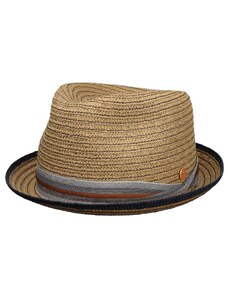 Béžový letný klobúk Trilby - Mayser Samu