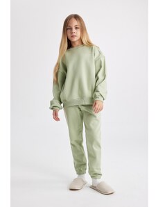 DeFacto Dievčenská pyžamová súprava s dlhým rukávom
