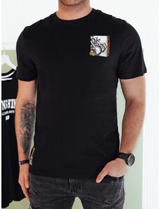 Dstreet Trendy čierne tričko s potlačou