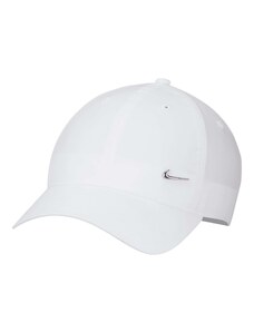 Nike Sportswear Čiapka strieborná / biela