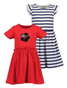 BLUE SEVEN Šaty námornícka modrá / červená / čierna / biela
