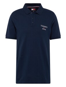 Tommy Jeans Tričko námornícka modrá / jasne červená / biela