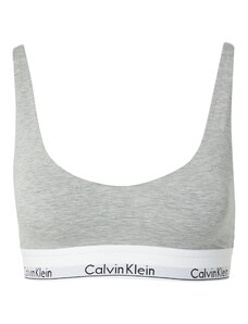 Calvin Klein Underwear Podprsenka sivá / biela