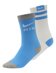 NIKE Športové ponožky 'Everyday Essentials' modrá / sivá melírovaná / biela