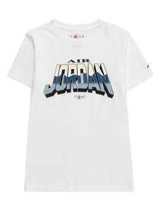 Jordan Tričko 'WORLD' tmavomodrá / pastelovo žltá / čierna / biela
