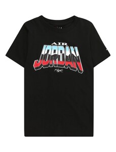 Jordan Tričko 'WORLD' svetlomodrá / červená / čierna / biela