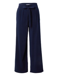 VILA Plisované nohavice 'Elin' námornícka modrá