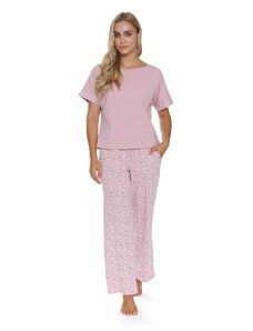 DN Nightwear Dámske pyžamo Daisy pink
