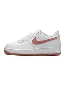 Nike Air Force 1 Low Summit White Red Stardust (GS)