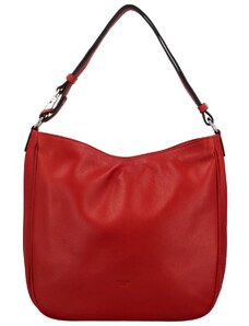 Dámska kožená kabelka červená - Katana Serva červená