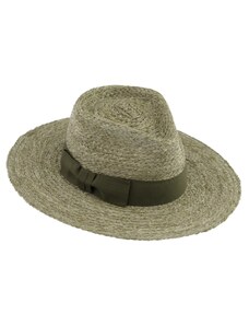Fiebig - Headwear since 1903 Dámsky letný klobúk Fedora - 100 % slamený klobúk Fiebig