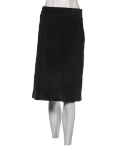 Kožená sukňa DKNY