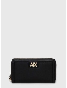 Peňaženka Armani Exchange dámsky, čierna farba, 948451 4R731