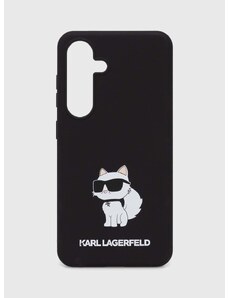 Puzdro na mobil Karl Lagerfeld S24 S921 čierna farba