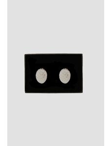 ALTINYILDIZ CLASSICS Pánske antracitové kovové manžetové gombíky so špeciálnou darčekovou krabičkou