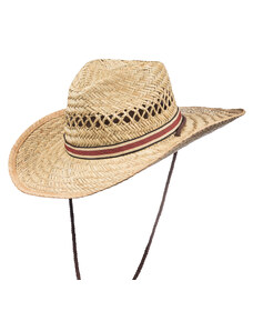 Slamený letný westernový klobúk - JOE