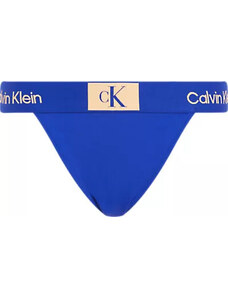Dámské plavky Spodní díl CHEEKY HIGH RISE BIKINI KW0KW02351C7N - Calvin Klein