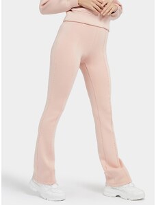 Guess dámské sportovní kalhoty Allie Scuba Wide růžové