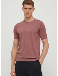 Tréningové tričko Calvin Klein Performance ružová farba, jednofarebný