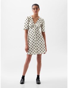 GAP Linen polka dot mini dress - Women's