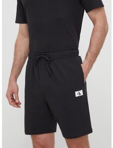 Bavlnené šortky Calvin Klein Underwear čierna farba