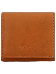 Dámska kožená peňaženka oranžová - Katana Triwia oranžová
