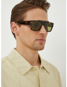 Slnečné okuliare Gucci pánske, zelená farba, GG1460S