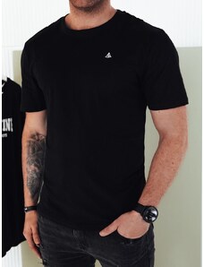Dstreet Trendy čierne pánske tričko