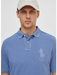 Bavlnené polo tričko Polo Ralph Lauren s nášivkou,710936508
