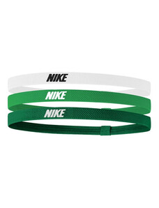 Nike elastic headbands 2.0 3 pk WHITE