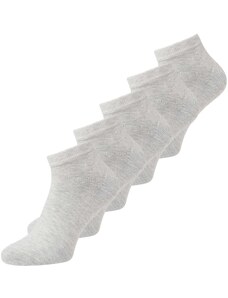JACK & JONES Ponožky 'Dongo' sivá melírovaná / čierna