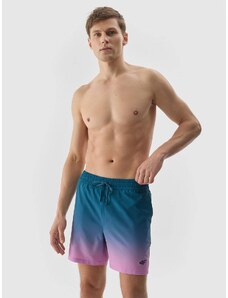 4F Pánske plážové šortky - fialové