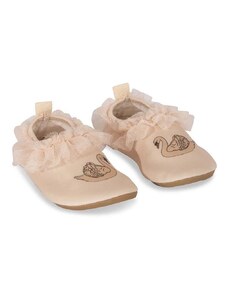 Detské topánky do vody Konges Sløjd ružová farba
