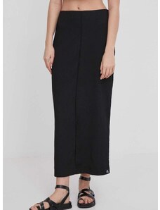 Sukňa Calvin Klein Jeans čierna farba, maxi, puzdrová, J20J223144
