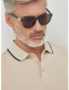 Slnečné okuliare Gucci pánske, tmavomodrá farba