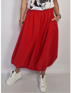 MCO Červená sukňa BLUSH